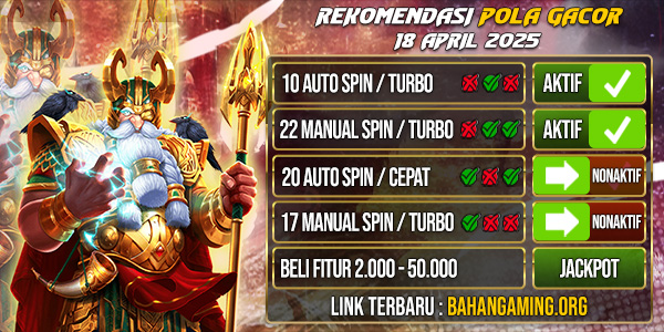 Bahantoto | Pola Gacor Hari Ini